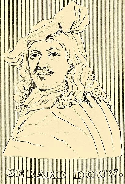 Gerard Douw, (1613-1675), 1830. Creator: Unknown