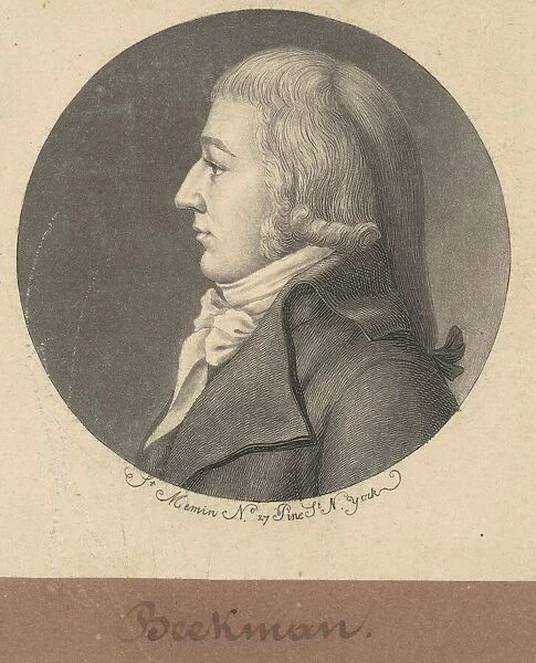 Gerard G. Beekman, Jr. 1797. Creator: Charles Balthazar Julien Fé