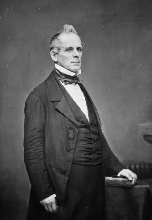 Framed Print : Gerard Hallock, between 1855 and 1865. Creator: Unknown Framed Print : Gerard Hallock, between 1855 and 1865. Creator: Unknown