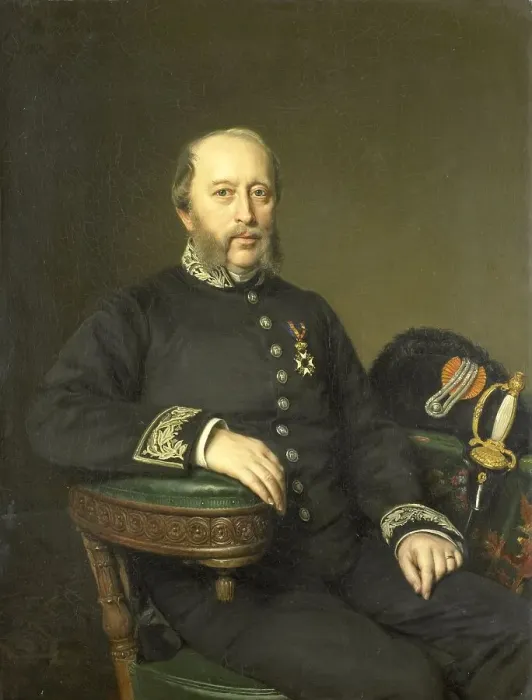 Framed Print : Gerard Johan Verloren van Themaat (1809-1890), Member of the Provincial Executive of Utrecht, 1874. Creator: Jan Hendrik Neuman Framed Print : Gerard Johan Verloren van Themaat (1809-1890), Member of the Provincial Executive of Utrecht, 1874. Creator: Jan Hendrik Neuman