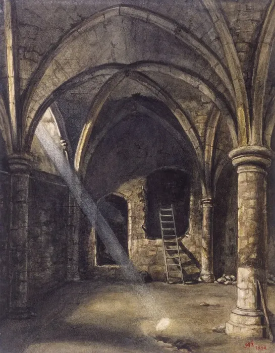 Framed Print : Gerards Hall, London, 1852. Artist: A Heffer Framed Print : Gerards Hall, London, 1852. Artist: A Heffer