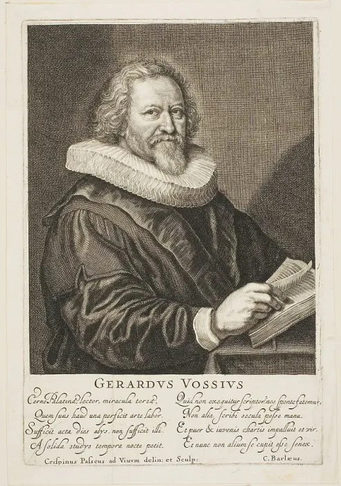 Framed Print : Gerardus Vossius, n.d. Creator: Crispijn de Passe Framed Print : Gerardus Vossius, n.d. Creator: Crispijn de Passe