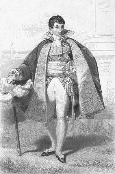Geraud Duroc, Duke of Friuli, (1838). Creator: Charles Gavard