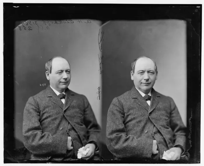 Framed Print : Gerhard Anton Eickhoff of New York, 1865-1880. Creator: Unknown Framed Print : Gerhard Anton Eickhoff of New York, 1865-1880. Creator: Unknown