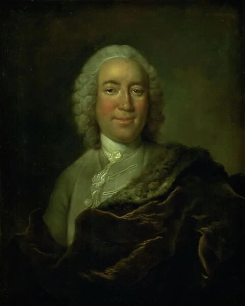 Gerhard Morell, Keeper of the Royal Danish Kunstkammer, 1704-1765. Creator: Johann Salomon Wahl