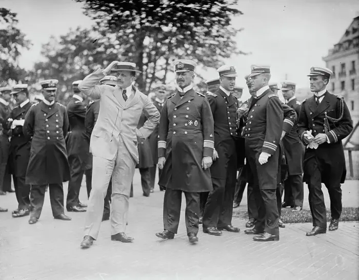 Framed Print : German Ambassador - Adm. Paschowitz, 1912. Creator: Bain News Service Framed Print : German Ambassador - Adm. Paschowitz, 1912. Creator: Bain News Service