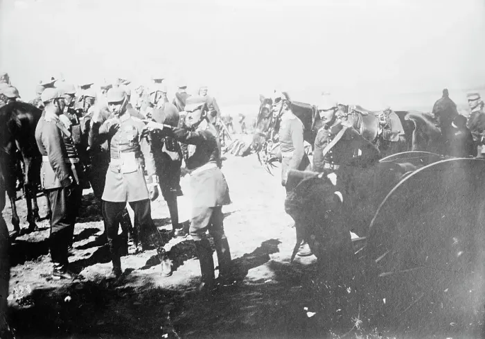 Framed Print : German Crown Prince at Manoeuvres, between c1910 and c1915. Creator: Bain News Service Framed Print : German Crown Prince at Manoeuvres, between c1910 and c1915. Creator: Bain News Service