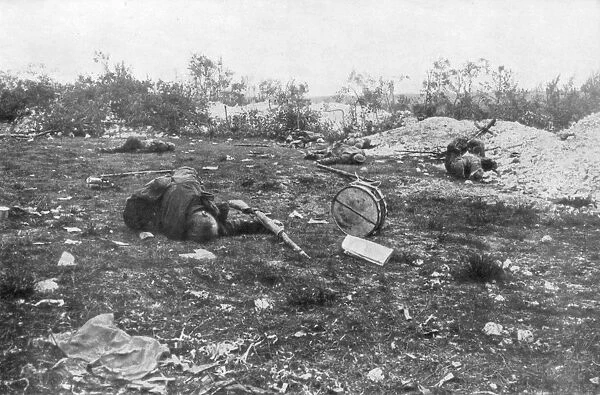 German dead, Second Battle of Champagne, France, September 25-November 6 1915