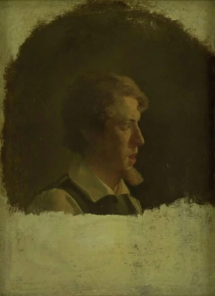 The German Painter Herman Kaufmann, 1831-1832. Creator: Wilhelm Bendz