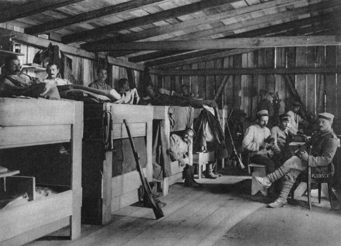 Framed Print : German soldiers in a reduit shelter, Vosges, France, World War I, 1916 Framed Print : German soldiers in a reduit shelter, Vosges, France, World War I, 1916