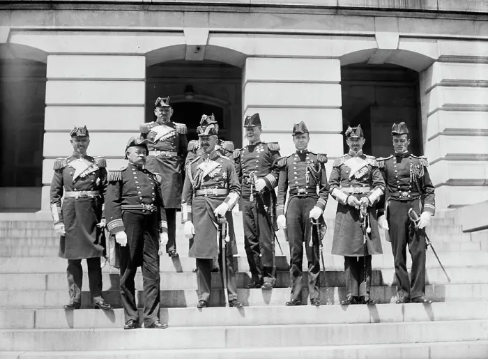 Framed Print : German Squadron Visit To U.S. 1912. Creator: Harris & Ewing. German Squadron Visit To U.S. 1912. Creator: Harris & Ewing Framed Print : German Squadron Visit To U.S. 1912. Creator: Harris & Ewing. German Squadron Visit To U.S. 1912. Creator: Harris & Ewing