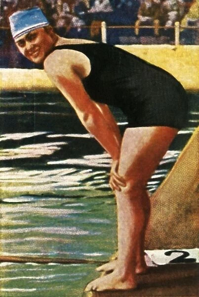 German swimmer Hilde Schrader, 1928. Creator: Unknown
