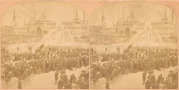 Germans Day, California Midwinter Exposition, 1850s-1910s. Creator: Kilburn Brothers