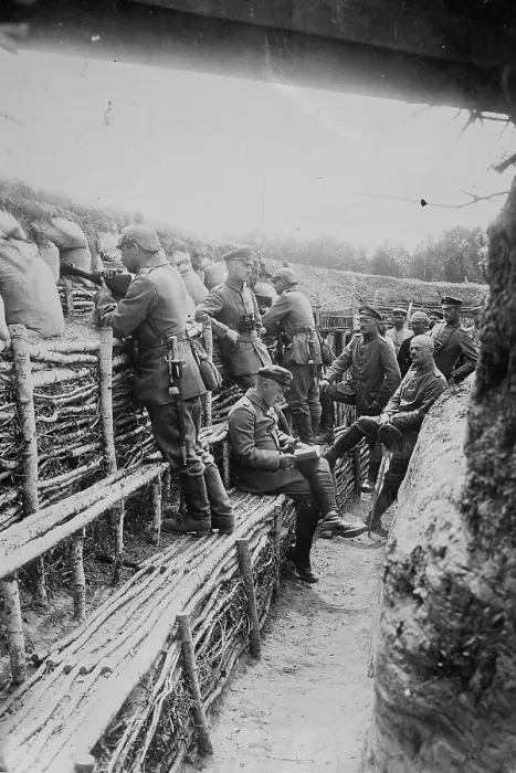 Framed Print : Germans in Rus. [i.e. Russian] Poland, between c1910 and c1915. Creator: Bain News Service