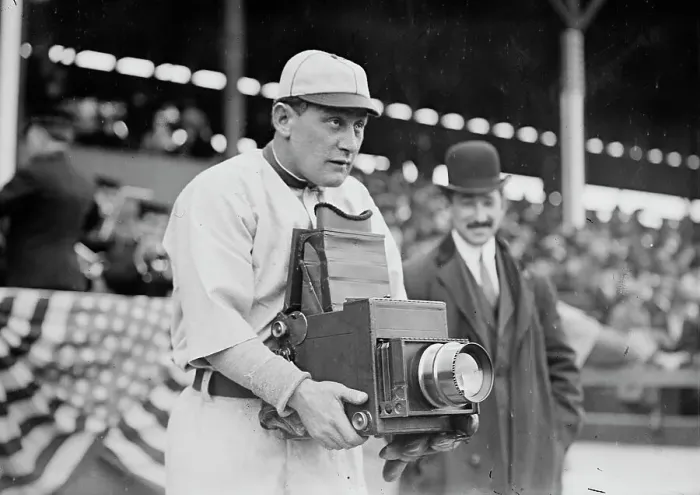 Framed Print : Germany Schaefer, Washington AL (baseball), 1911. Creator: Bain News Service Framed Print : Germany Schaefer, Washington AL (baseball), 1911. Creator: Bain News Service