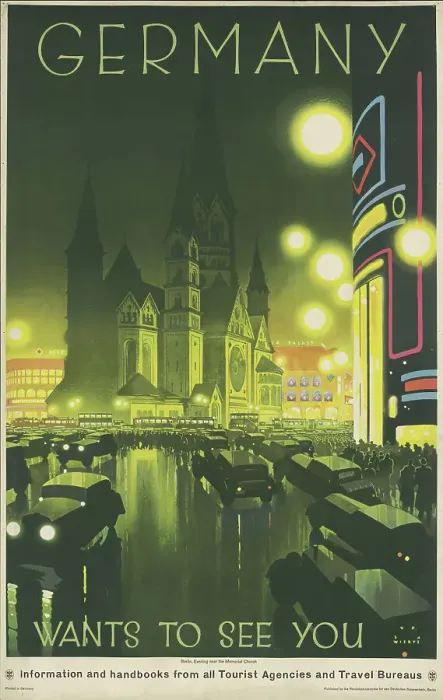 Framed Print : Germany. Wants to See You, 1929. Creator: Wiertz, Jupp (1888-1939) Framed Print : Germany. Wants to See You, 1929. Creator: Wiertz, Jupp (1888-1939)