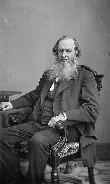 Gerrit Smith of New York, between 1855 and 1865. Creator: Unknown