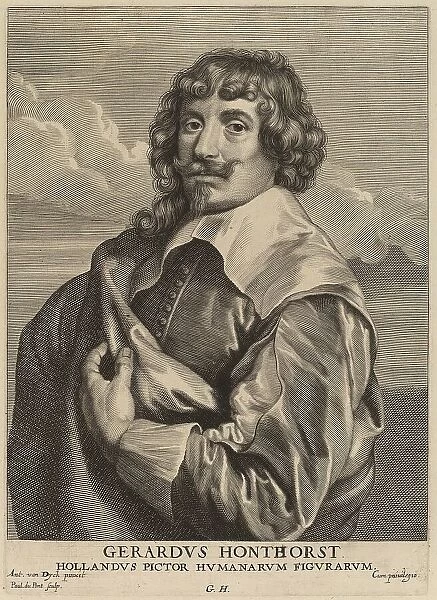 Gerrit van Honthorst, probably 1626 / 1641. Creator: Paulus Pontius
