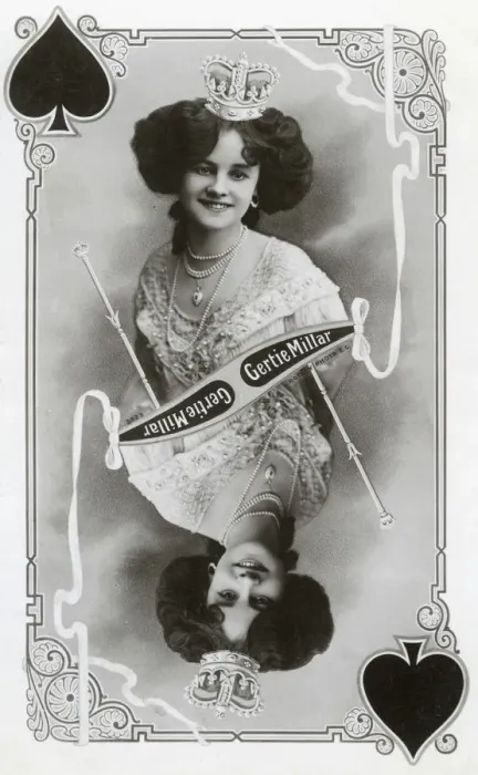 Framed Print : Gertie Millar, British actress and singer, c1905. Artist: Rotary Photo Framed Print : Gertie Millar, British actress and singer, c1905. Artist: Rotary Photo