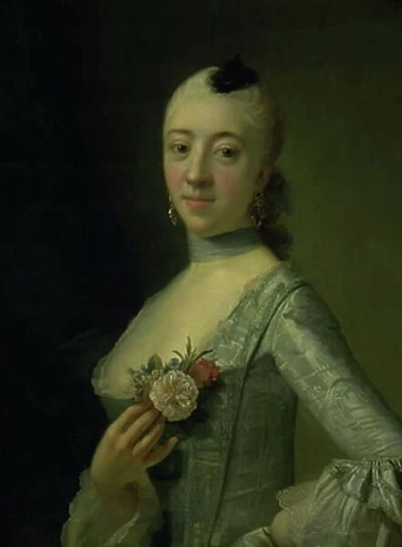 Gertrud Sabine Spengler, nee Trott, 1756-1758. Creator: Vigilius Erichsen