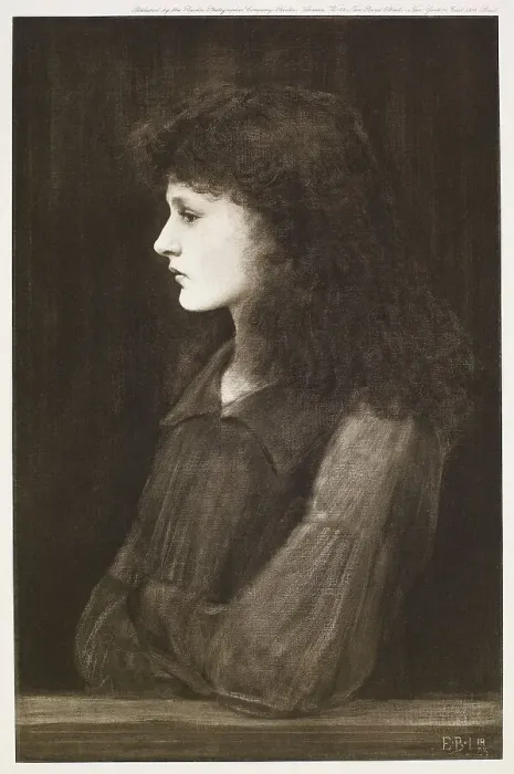 Framed Print : Gertrude Lewis, (1883), 1900. Creator: Unknown Framed Print : Gertrude Lewis, (1883), 1900. Creator: Unknown