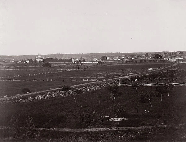 Gettysburg from the West, 1863. Creator: Tim O Sullivan