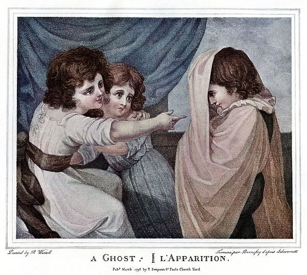 A Ghost, 1905. Artist: Henri-Arthur Bonnefoy