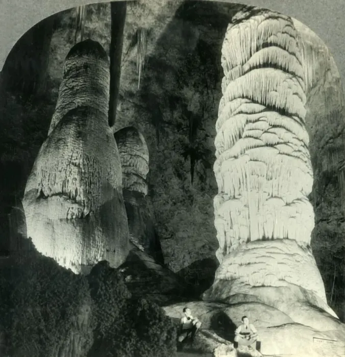 Framed Print : The Giant Dome, the Worlds Largest Known Stalagnite, Carlsbad, New Mexico, c1930s Framed Print : The Giant Dome, the Worlds Largest Known Stalagnite, Carlsbad, New Mexico, c1930s