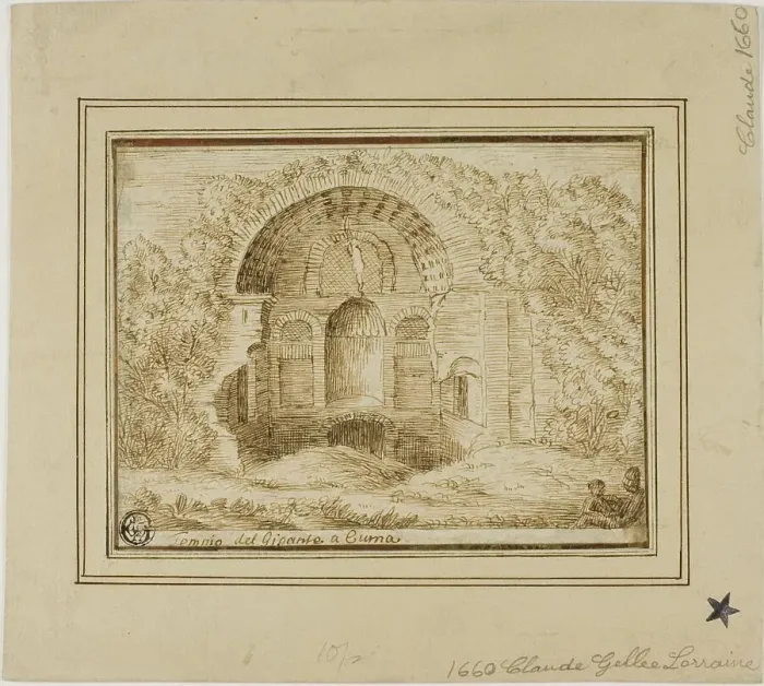 Framed Print : Giant's Temple at Cumae, n.d. Creator: Unknown Framed Print : Giant's Temple at Cumae, n.d. Creator: Unknown