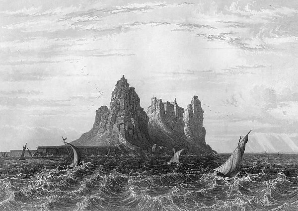 Gibraltar, 1857. Artist: H Winkles