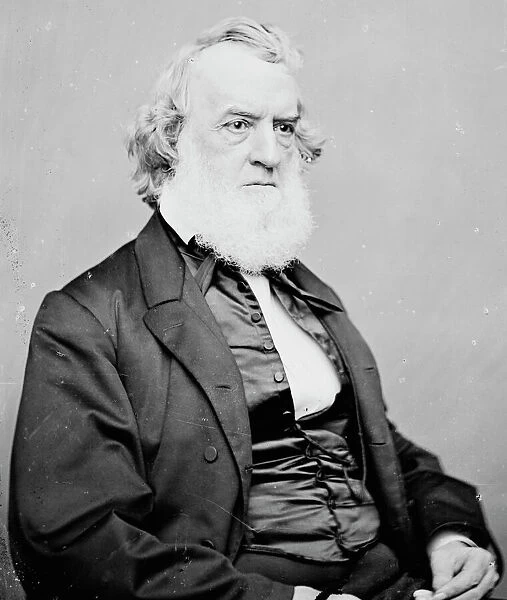 Gideon Welles, between 1855 and 1865. Creator: Unknown