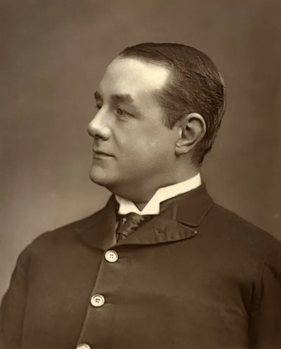 Framed Print : Gilbert Farquhar, British actor, 1887. Artist: Ernest Barraud