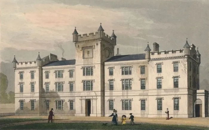 Framed Print : Gillespie Hospital, Edinburgh, 1830. Creator: A Cruse Framed Print : Gillespie Hospital, Edinburgh, 1830. Creator: A Cruse