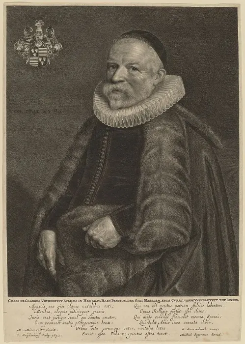 Framed Print : Gillis de Glarges, 1643. Creator: Jonas Suyderhoef Framed Print : Gillis de Glarges, 1643. Creator: Jonas Suyderhoef