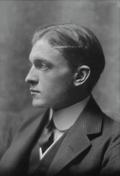 Gillmore, Mr. portrait photograph, 1915 June 7. Creator: Arnold Genthe