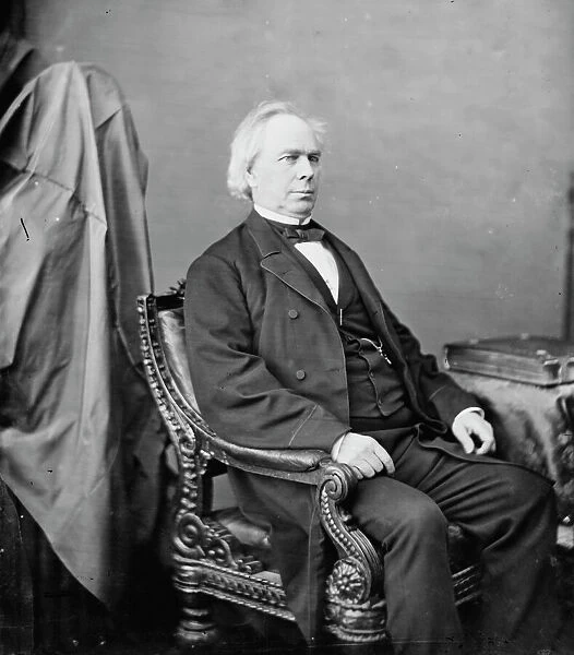 Ginery Twichell of Massachusetts, between 1860 and 1875. Creator: Unknown
