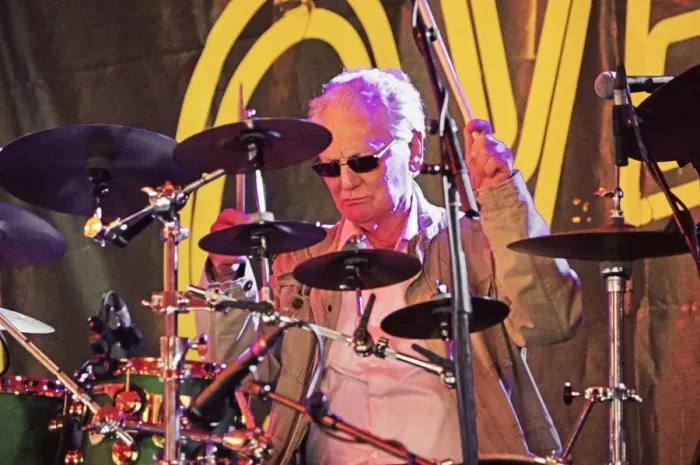 Framed Print : Ginger Baker, Love Supreme Jazz Festival, Glynde Place, East Sussex, 2015. Artist: Brian O Connor Framed Print : Ginger Baker, Love Supreme Jazz Festival, Glynde Place, East Sussex, 2015. Artist: Brian O Connor