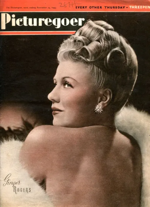 Framed Print : Ginger Rogers (1911-1995), American actress, 1945 Framed Print : Ginger Rogers (1911-1995), American actress, 1945