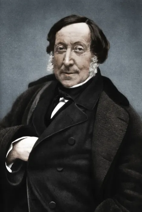Framed Print : Gioachino Rossini (1792-1868), Italian composer. Artist: Nadar Framed Print : Gioachino Rossini (1792-1868), Italian composer. Artist: Nadar