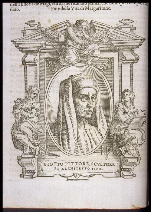 Framed Print : Giotto di Bondone, ca 1568