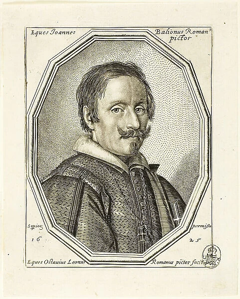 Giovanni Baglione, 1625. Creator: Ottavio Mario Leoni