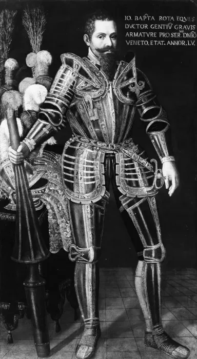 Framed Print : Giovanni Battista Rota, Member of the Rota Family of Venice, late 16th century. Creator: Unknown Framed Print : Giovanni Battista Rota, Member of the Rota Family of Venice, late 16th century. Creator: Unknown