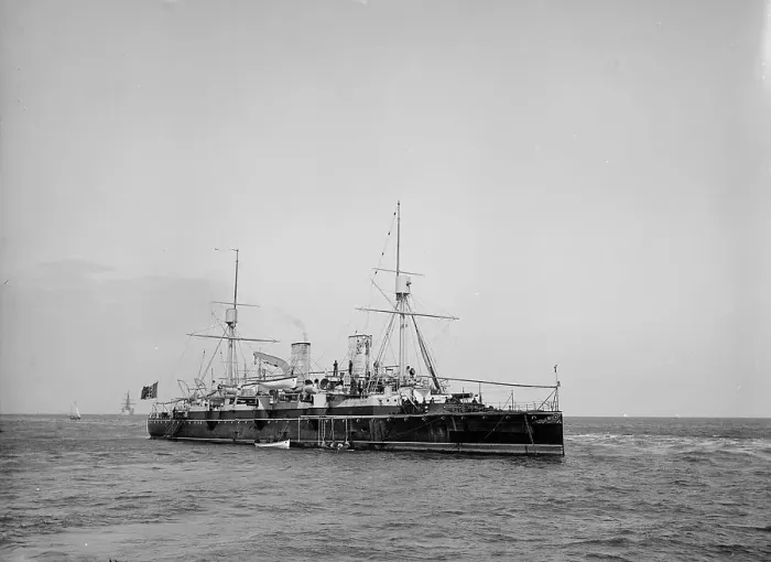 Framed Print : Giovanni Bausan, Italian navy, 1893. Creator: Unknown Framed Print : Giovanni Bausan, Italian navy, 1893. Creator: Unknown