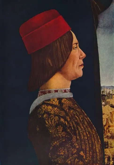 Framed Print : Giovanni II Bentivoglio, 1474-1477. Artist: Ercole de Roberti Framed Print : Giovanni II Bentivoglio, 1474-1477. Artist: Ercole de Roberti