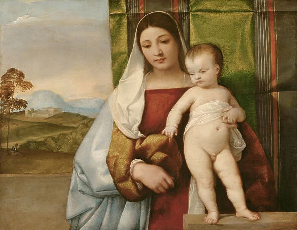 The Gipsy Madonna, c. 1510. Artist: Titian (1488-1576)