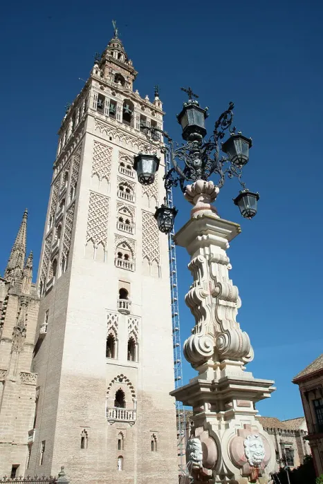 Framed Print : The Giralda, the Islamic bell tower, Cathedral of Seville, Spain, 2023. Creator: Ethel Davies Framed Print : The Giralda, the Islamic bell tower, Cathedral of Seville, Spain, 2023. Creator: Ethel Davies