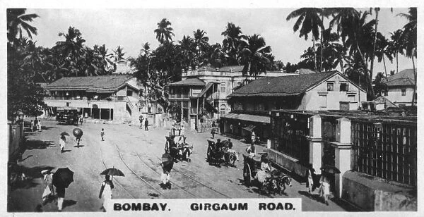 Girgaum Road, Bombay, India, c1925