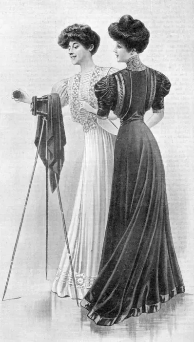 Framed Print : How a girl should dress, 1907 Framed Print : How a girl should dress, 1907