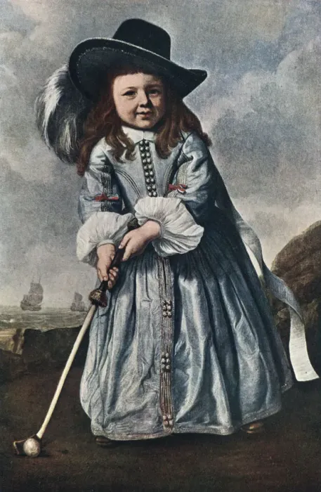 Framed Print : The Girl Golfer, c1650, (1912). Artist: Aelbert Cuyp Framed Print : The Girl Golfer, c1650, (1912). Artist: Aelbert Cuyp