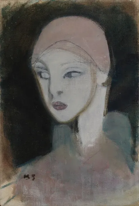 Framed Print : Girl from the Islands, 1929. Creator: Helene Schjerfbeck Framed Print : Girl from the Islands, 1929. Creator: Helene Schjerfbeck
